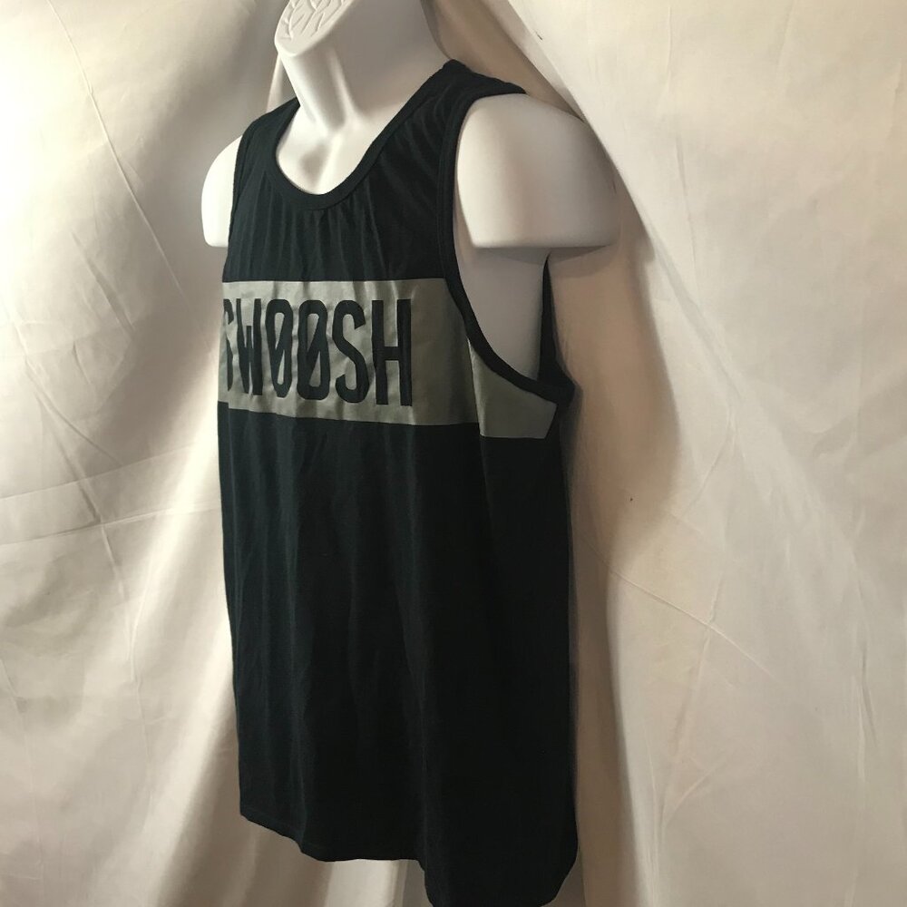Nike SWOOSH Activewear Athletic Sport Cut Tank Top - Picture 4 of 5